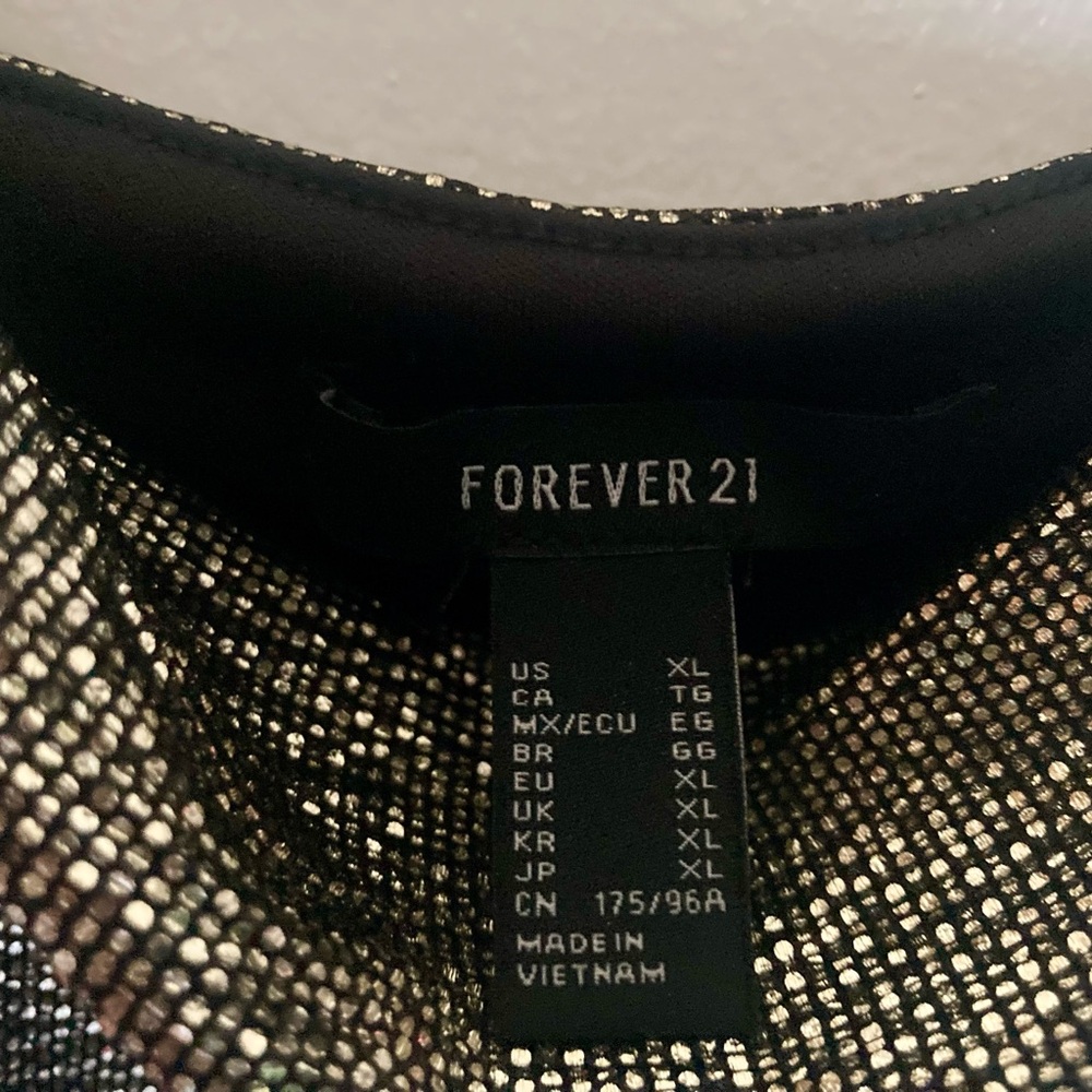 XL Forever 21 Cowl Neck Party dress
